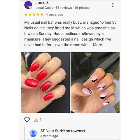 nail salon London